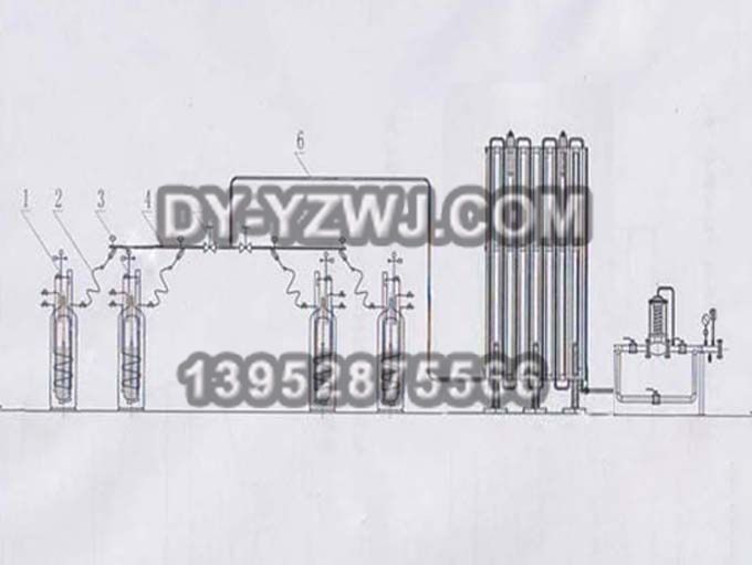 低溫液體集中供氣體系.